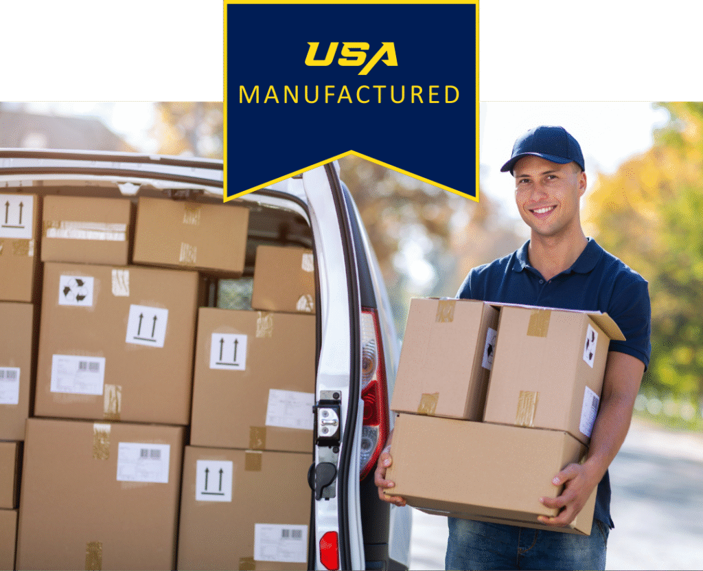 USA-Manufactured seal of guarantee