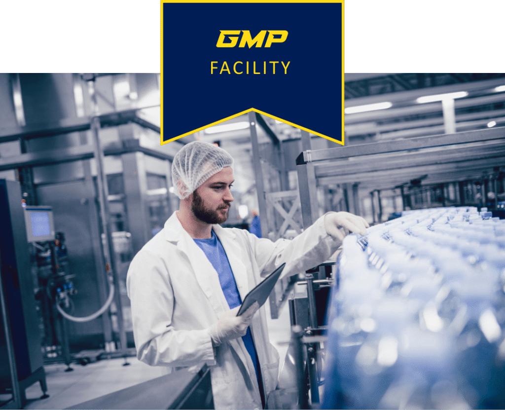 GMP facility seal of guarantee