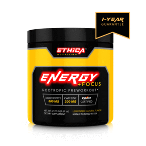 Ethica Energy + Focus™ - Nootropic Pre-Workout with 1-year warranty